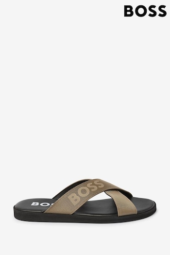 BOSS Natural Darrel Sandals (D81422) | £169