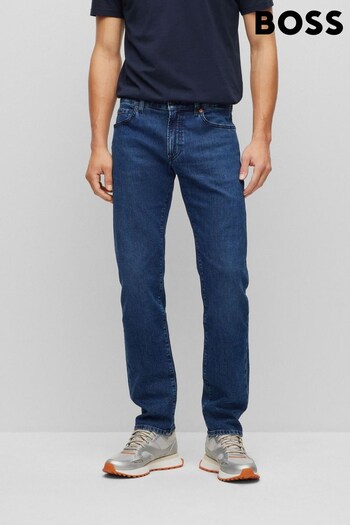 BOSS Blue Maine Regular Fit Comfort Stretch Jeans (D81612) | £99