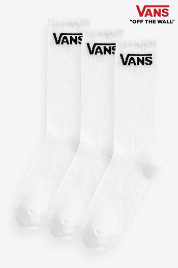 Vans Mens White Socks (D81638) | £18