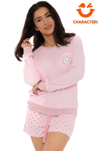 Character Pink Aristocats Marie Print  Short Pyjamas (D81753) | £24