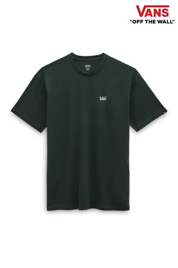 Vans Green Mini Script T-Shirt (D81856) | £19