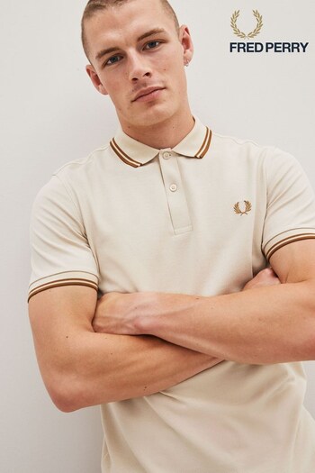 Fred Perry Mens Twin Tipped Polo Shirt (D81895) | £75