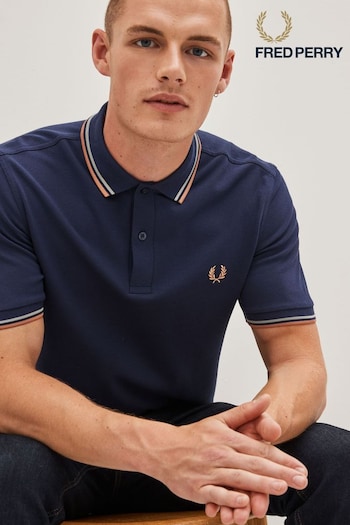 Fred Perry Mens Twin Tipped Polo Shirt (D81898) | £75