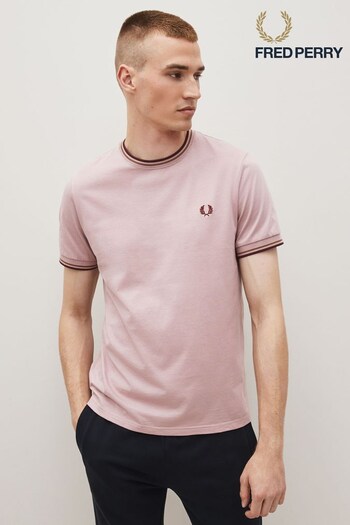 Fred Perry Twin Tipped Logo T-Shirt (D81913) | £50
