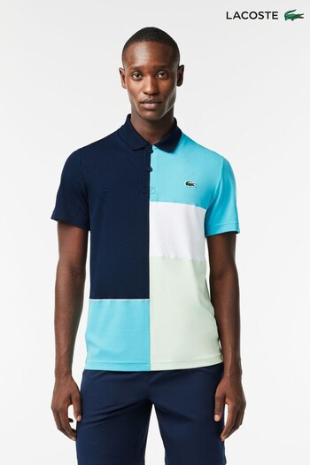 Lacoste Mens Blue Players Short Sleeve Polo Shirt (D81959) | £105