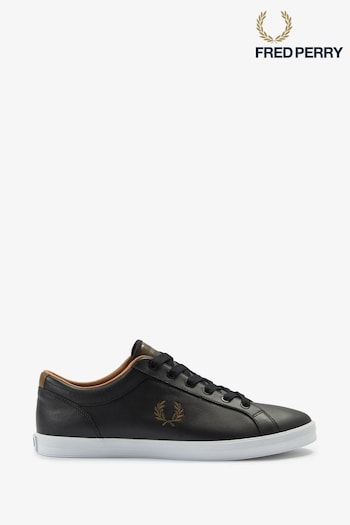 Fred Perry Baseline Leather Trainers (D82008) | £80