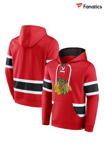 Chicago Blackhawks Fanatics Branded Iconic NHL Exclusive Black Pullover Hoodie (D82021) | £70