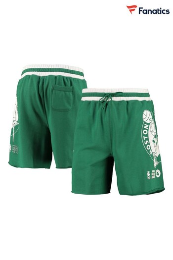 Nike Green Fanatics Boston Celtics Nike Courtside Fleece Shorts (D82082) | £55