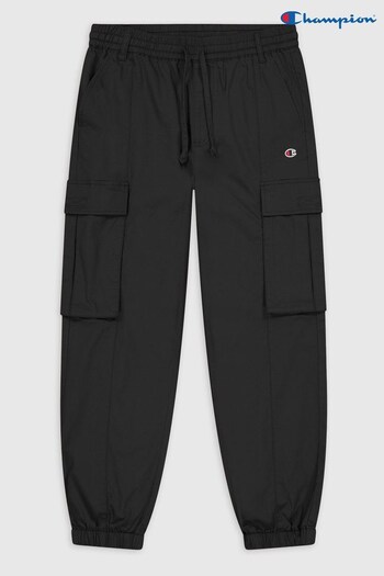 Champion Cargo Black Trousers (D82086) | £60