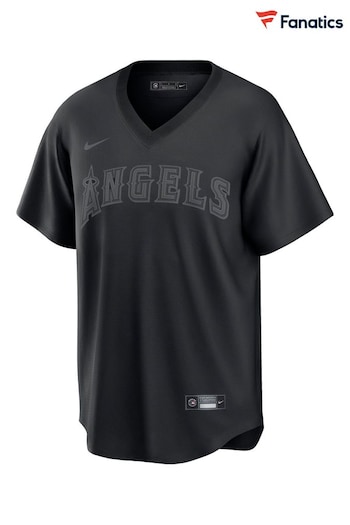 Nike Black Fanatics Los Angeles Angels of Anaheim Nike Triple T-Shirt (D82097) | £95