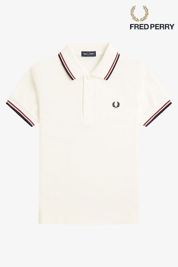 Fred Perry Kids Twin Tipped Polo All Shirt (D82098) | £45 - £50