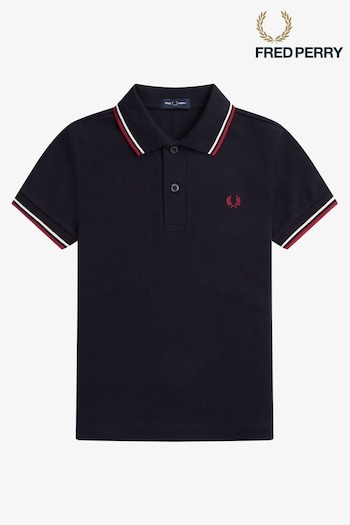 Fred Perry Kids Twin Tipped Polo Shirt (D82102) | £45 - £50