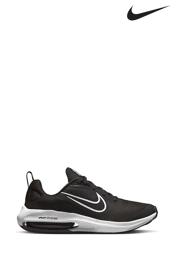Nike Black/White Air Zoom Arcadia Youth Running Trainers (D82111) | £55