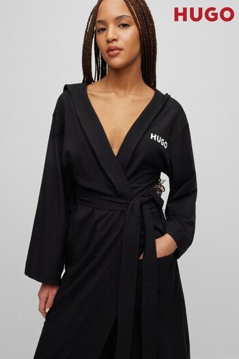 HUGO Unite Black Gown Robe (D82214) | £89