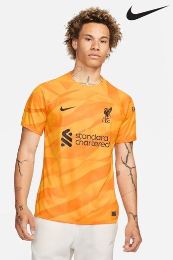 Nike Yellow Liverpool FC Stadium 23/24 Goalkeeper Football Shirt (D82265) | £80