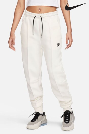 Nike skinny Ivory Sportswear Tech Fleece Joggers (D82403) | £100