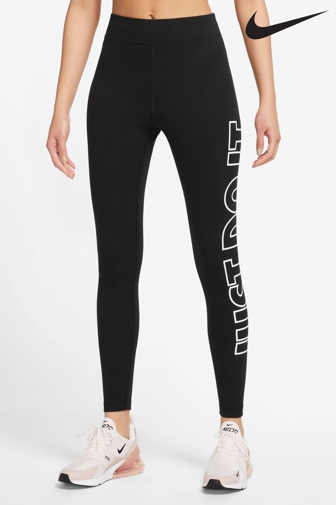 Nike animal print swoosh leggings hot sale
