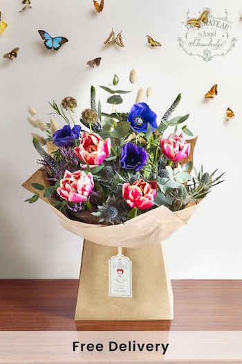 The Chateau by Angel Strawbridge Multi Fresh Flower Bouquet in Gift Bag (D82425) | £40