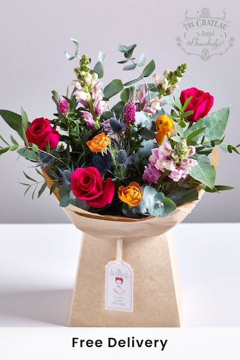 The Chateau by Angel Strawbridge Lilac Fresh Flower Bouquet in Gift Bag (D82435) | £40