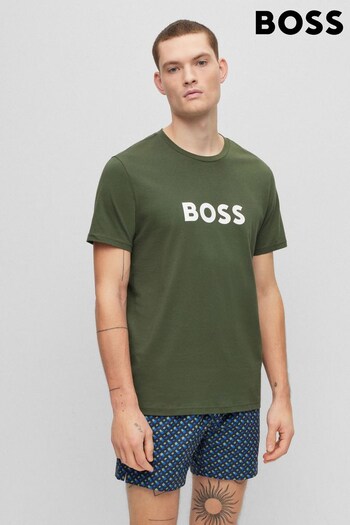 BOSS Green Large Chest Logo T-Shirt (D82496) | £49