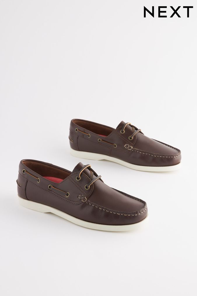 Mens Boat Shoes Leather Deck Shoes Next Official Site