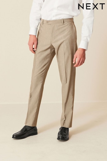Neutral Slim Stretch Smart Trousers Shorts (D82904) | £24