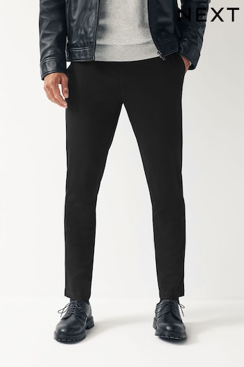 Black Slim Smart Motion Flex Stretch Trousers (D82926) | £36