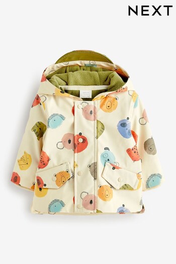 Cream Character Rubberised Baby Jacket (0mths-2yrs) (D83062) | £25 - £27