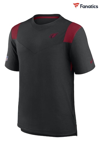 Nike youtube Grey Fanatics Arizona Cardinals Sideline Nike youtube Dri-FIT Player Short Sleeve T-Shirt (D83140) | £45