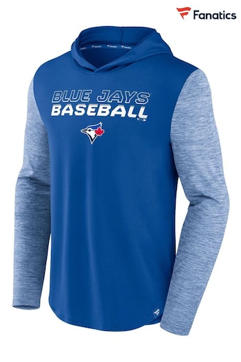 Fanatics Toronto Blue Jays Iconic Brushed Poly Lightweight Pullover Hoodie (D83148) | £50