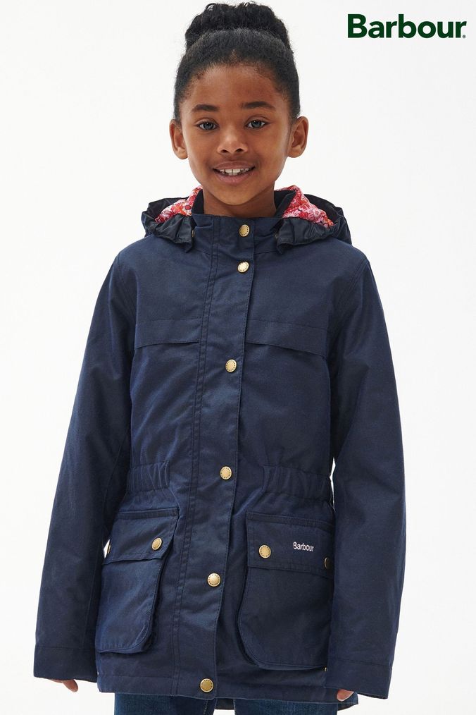 Girls best sale wax jackets