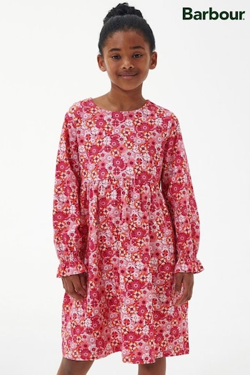 Barbour® Pink Girls Floral Sienna Dress (D83168) | £40 - £45