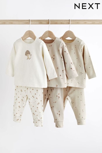 Neutral Baby T-Shirts And Leggings 6 Piece Set (0mths-2yrs) (D83184) | £30 - £32