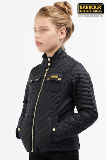 Barbour® International Girls Polarquilt Jacket (D83214) | £90 - £109