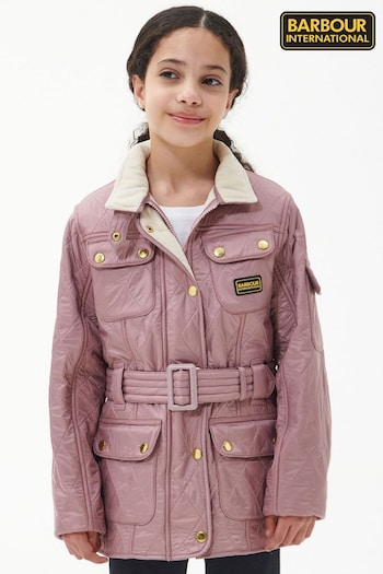 Barbour® International Girls Polarquilt Jacket (D83215) | £90 - £109