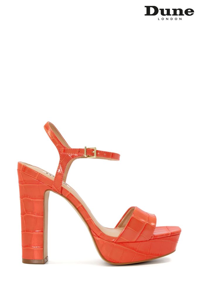 Orange sandals next on sale