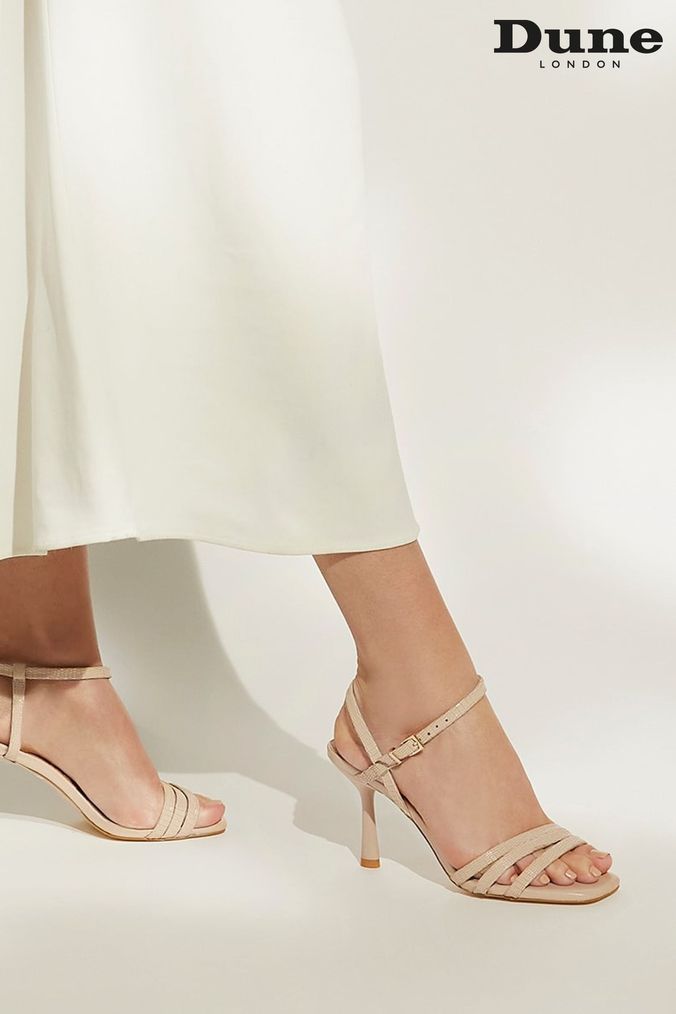 Dune sales nude shoes