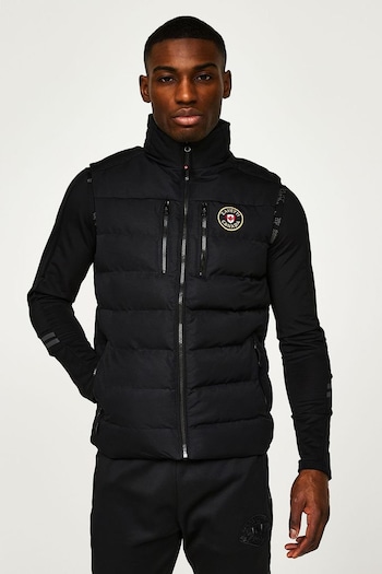 Zavetti Canada Oshawa 3.0 Tech Puffer Black Gilet (D83824) | £65