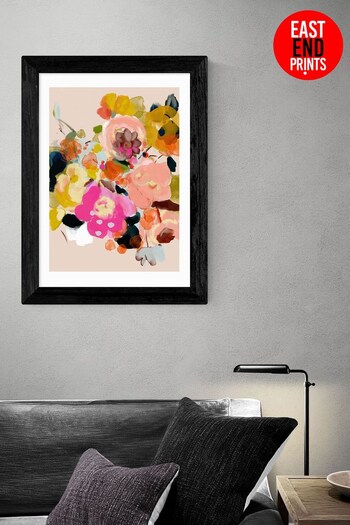 East End Prints Pink Bouquet Floral  by Ana Rut Bre Framed Print (D83982) | £45 - £120