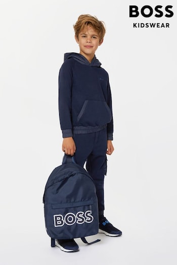 BOSS Blue Logo Backpack (D84270) | £121