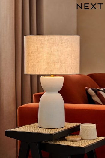 Ivory Hera Small Table Lamp (D84577) | £80