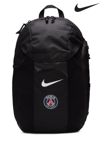 Nike walls Black PSG Academy Backpack (D84616) | £40