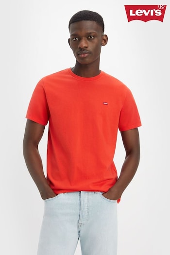 Levi's® Orange Housemark T-Shirt (D84696) | £25