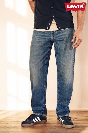 Levi's® Mid Blue Denim 568 Stay Loose Jeans (D84708) | £110