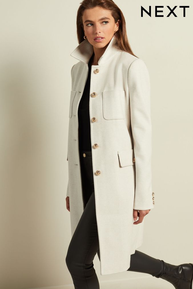 Next cream hotsell coat