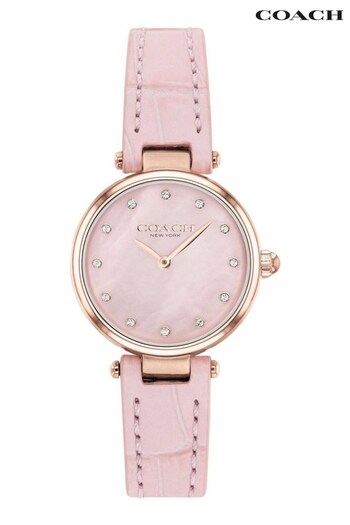 COACH Ladies Pink Hayley Watch (D85073) | £150