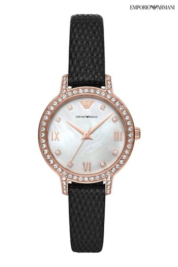 Emporio Armani Ladies Black Watch (D85111) | £219