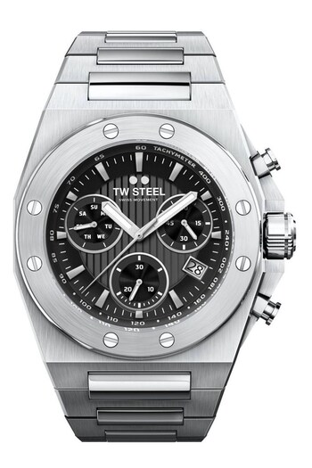 TW Steel Gents Silver Tone Ceo Tech Watch (D85293) | £669