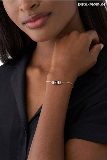 Emporio Armani Ladies Pink Jewellery Bracelet (D85313) | £115