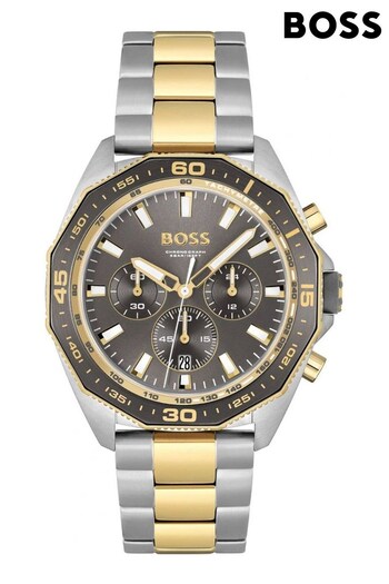 BOSS Gold Tone Gents Energy 153 Watch (D85544) | £359
